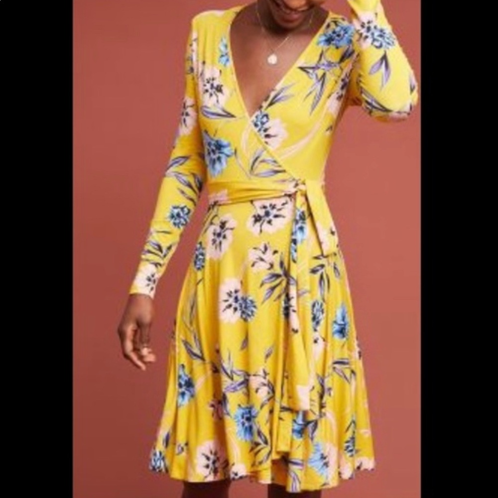Yumi Kim Running in Circles Wrap Dress, size XS
